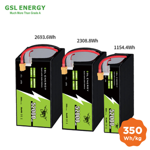 Batterie au lithium-ion semi-solide GSL ENERGY 51,8 V 52 Ah 2693,6 Wh 350 Wh kg pour drone agricole FPV - Product Image 2