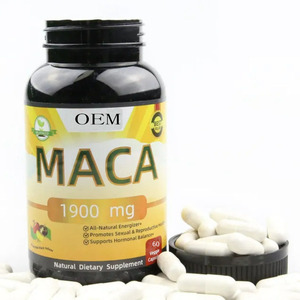 <span class=keywords><strong>100</strong></span>% Capsules naturelles de qualité supérieure Maca Energy Boost Hormonal Balance Suppléments Produits de beauté toniques pour adultes 60 Capsules - Product Image 1
