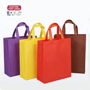 Bolsas Reutilizables con Asas Reforzadas, Ecológicas, de Tela No Tejida, para Compras al por Mayor - Product Image 3