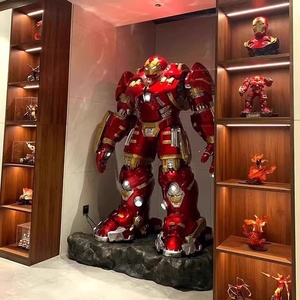 Statuetta Tide Play di Iron Man a grandezza naturale 1:1, modello <span class=keywords><strong>Marvel</strong></span> Comics decorato con grandi ornamenti scultorei. - Product Image 6