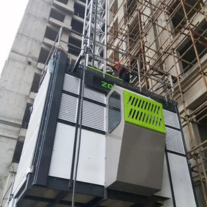 Ascenseur de chantier Zoomlion SC200/200, matériel de construction d'occasion avec composants essentiels : moteur et boîte de vitesses - Product Image 6