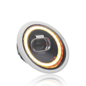 Conjunto de Faros Delanteros LED para Modelos <span class=keywords><strong>MINI</strong></span> <span class=keywords><strong>R50</strong></span> R52 R53 2001-2007, con Luz Diurna y Señal de Giro Secuencial - Product Image 2