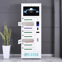 Station de recharge smartphone 8 portes ordinateur portable armoire de charge écran téléphone portable station de charge casier