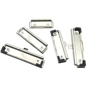 7cm 10cm 12cm Silber Metall Zwischen ablage Clips mit Gummi griff und hängendem Loch für Büro, Bastel projekt Verwendung