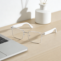 Lunettes Intelligentes IA les Plus Populaires avec Caméra Wi-Fi 1080P, Étanchéité IPX-5, Chargement Magnétique, Contrôle par Application et Lecteur de Musique