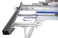 Scie à table HT400 de précision pour le travail du bois, avec fonction de chanfreinage à 45 degrés, scie à table coulissante de qualité industrielle haute puissance