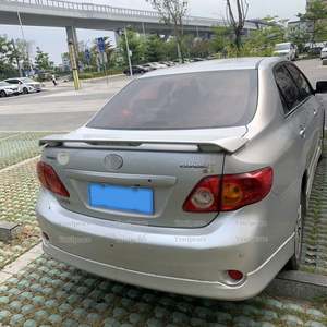 Pour Toyota Corolla becquet 2006 07 08 09 10 11 12 13 ABS plastique <span class=keywords><strong>voiture</strong></span> queue aile garniture non peint couleur coffre lèvre becquet - Product Image 2