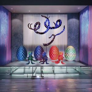3D Printed Snake Egg Joint Creative Trendy Toy Figurine Children's <b>Animals</b> & Dinosaurs Toy Model for Thanksgiving - Product Image 4