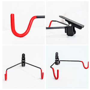Porte-<span class=keywords><strong>vélo</strong></span> mural en acier <span class=keywords><strong>Crochet</strong></span> de rangement pliable <span class=keywords><strong>pour</strong></span> vélos de route <span class=keywords><strong>pour</strong></span> la maison ou le lieu de travail - Product Image 1