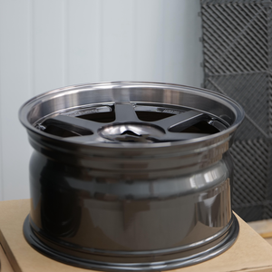 Jantes forgées SWIFTOP Volk Racing Te37 <span class=keywords><strong>Sl</strong></span>, pressées, double noir, 5x114.3, 5x100, 5x112, 5x120, en alliage d'aluminium 6061-T6 - Product Image 2