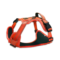 Harnais réfléchissant anti-traction pour chien, réglable, respirant, rembourré en maille, pour chiens de petite, moyenne et grande taille