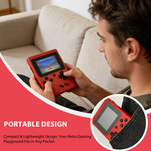 Console de jeu portable avec écran 3 pouces, conception OEM, emballage personnalisé, lecteur de jeux pour enfants, idéal comme cadeau - Product Image 3