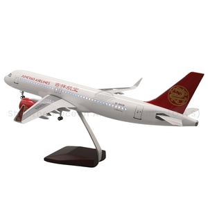 Máy bay Máy bay mô hình cho món quà 1:80 hợp kim quy mô mô mô hình máy bay Airbus A320 juneyao hãng hàng không 47cm Boeing mô hình máy bay - Product Image 1