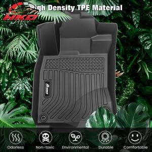 Tapis de sol robustes pour Honda Civic Sedan Hatchback 2016-2021, protection en TPE moulé 3D, imperméable - Product Image 2