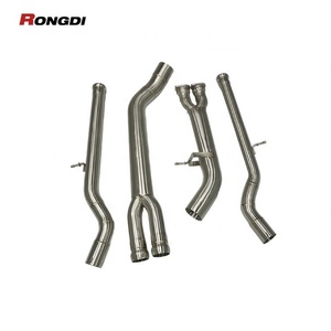 ระบบท่อไอเสียแบบ Single Midpipe สำหรับ BMW F80 M3 F82 F83 M4 S55 ประสิทธิภาพสูง ปี 2014-2019 มีสินค้าในสต็อก - Product Image 2