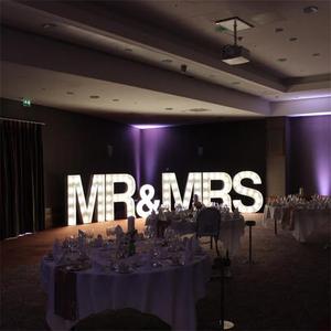 Grandi <span class=keywords><strong>Lettere</strong></span> Autoportanti per Matrimoni, Insegne 3D Luminose in Metallo LED, <span class=keywords><strong>Lettere</strong></span> Giganti 'Love' - Product Image 5
