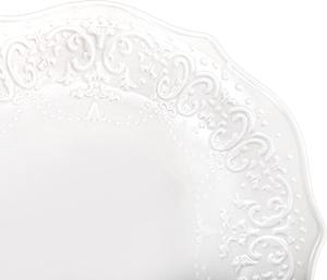 Platos de Porcelana Personalizados, Platos para Ensalada, Platos Blancos para Servir Postres, Platos de Cocina, Aptos para Lavavajillas y Microondas, Ideales para Fiestas Familiares - Product Image 3