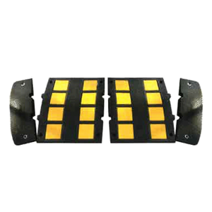 ความต้านทานแรงกระแทกสูงยาง SAFETY Driveway <span class=keywords><strong>Speed</strong></span> <span class=keywords><strong>Bump</strong></span> สำหรับที่จอดรถ - Product Image 2