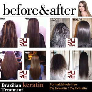 Trattamento Brasiliano per <span class=keywords><strong>Capelli</strong></span> PURC8% con Cheratina per Riparazione, Lucidatura e Stiratura di <span class=keywords><strong>Capelli</strong></span> Secchi - Product Image 4