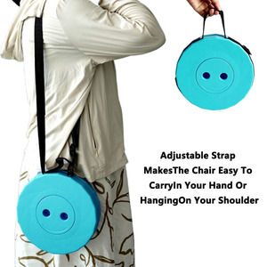 Chất Lượng Không Trượt Gấp Kính Thiên Văn Trang Điểm Ghế Xách Tay Gấp Có Thể Thu Vào Phân Cho Cắm Trại, Câu Cá, Và Dã Ngoại - Product Image 3