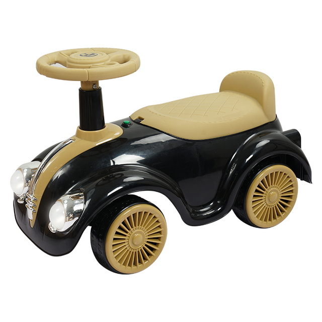 Manufacturer Custom Toddler Baby Walker Car Kids Swing Car for Children Balance Ride on Car Toy PP 4 Wheels