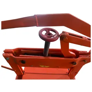 Máquina cortadora de ladrillos de barro para construcción, máquina cortadora de ladrillos de enclavamiento de suelo de arcilla Manual