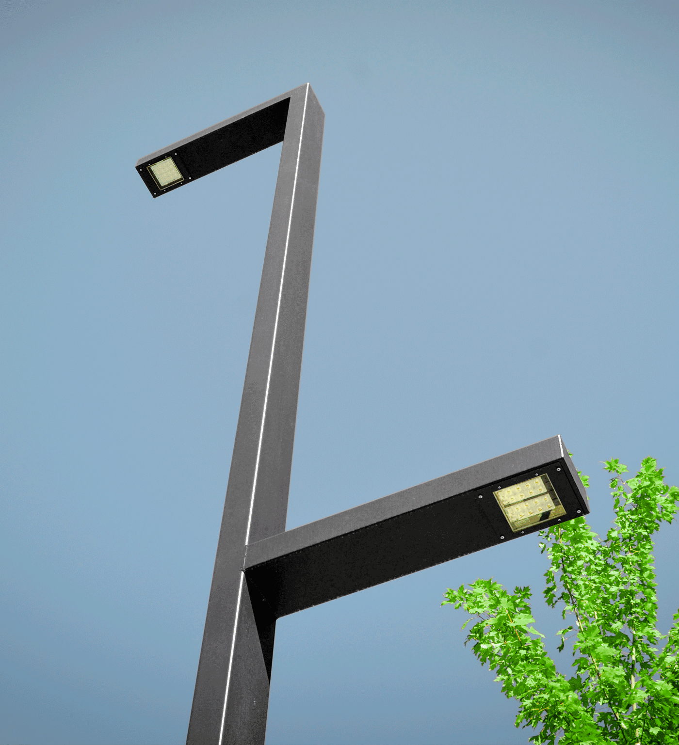 solar lamp post lights outdoor