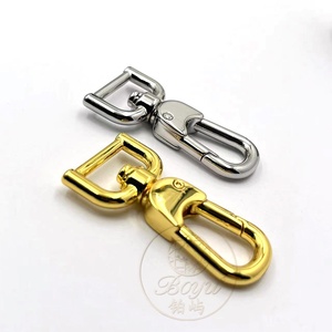 Promotion : Mousquetons pivotants pour chien, connecteurs de sangle de sac, anneaux à ressort ovales, crochets à <span class=keywords><strong>anneau</strong></span> ouvert de 16 mm de diamètre intérieur, accessoires de sac - Product Image 5