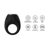 Großhandel Vibrierender Penisring, 7 Vibrationsmodi, IPX7 Wasserdicht USB Wiederaufladbar, C-Ring Erwachsenen-Sexspielzeug für Männer