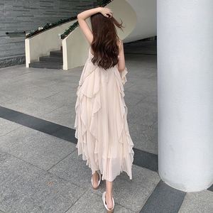 2023, primavera y verano, el nuevo traje de vestir de Alicia en el paí<span class=keywords><strong>s</strong></span> de las maravillas con tirantes - Product Image 3