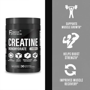 Nutraceutical <b>Creatine</b> Monohydrate Supplement Manufacturer Build Muscle Growth and Recovery <b>Creatine</b> Monohydrate Powder - Product Image 3
