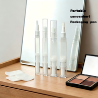 Tubo dispensador giratorio portátil de 2ml y 5ml para cosméticos, aceite para cutículas y base de maquillaje