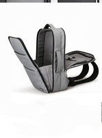 Sac à dos unisexe personnalisé à faible MOQ, style Oxford vintage, imperméable, pour affaires, randonnée, voyage, ordinateur portable, avec port de charge