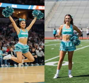 Thiết Kế Mới Tùy Chỉnh Thăng Hoa Khiêu Vũ Hoạt Động Mặc Lấp Lánh Thạch Thực Hành Đào Tạo Khiêu Vũ Mặc Cổ Vũ Thực Hành Mặc - Product Image 6