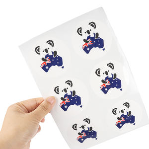 Rollo personalizado, resistente al agua, Impresión de etiquetas redondas, logotipo de producto comercial personalizado, pegatinas para etiquetas de embalaje - Product Image 5