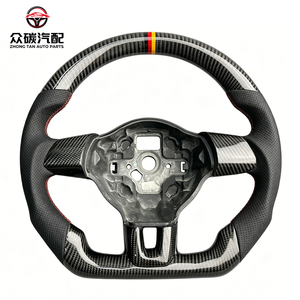 Volante da corsa personalizzato in vera fibra di carbonio per <span class=keywords><strong>VW</strong></span> <span class=keywords><strong>Golf</strong></span> <span class=keywords><strong>6</strong></span> MK6 TSI, modifica interni auto, ricambi auto - Product Image 3