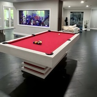 Meubles de salle de sport à domicile, billard, fitness, table de billard en bois de frêne