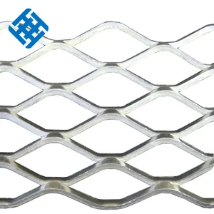 Galvanized 5x10 iron hexagonal pattern expanded metal mesh