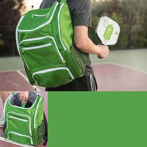 Muestra Gratis, Nuevo Diseño, Bolsa de Pickleball Impermeable Grande con Compartimento para Zapatos y Bolsillo Aislado para Mochila de Pickleball - Product Image 6