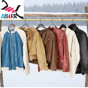 Chaqueta de Invierno Unisex de Cuero Gracer en Oferta, Usada, de Segunda Mano, Alta Calidad, Pedido Mínimo 45 kg - Product Image 1