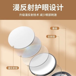 Live Streaming Fill Light 26cm 35cm Three Color Temperatures Soft Light For Personal Vlog Beauty Skin Smoothing - Product Image 2