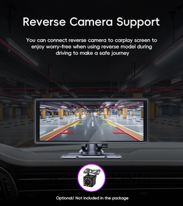 10.26 ''Không Dây IPS Màn Hình Cảm Ứng Xách Tay Màn Hình Carplay Android Tự Động Cho Phổ Tự Động Carplay Màn Hình Với Điều Khiển Bằng Giọng Nói - Product Image 5