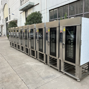 Hot air Convection Oven Commercial 10 <strong>Plate</strong> Single <strong>Door</strong> Food Baking Oven Spray Humidification Bread Oven - Product Image 4