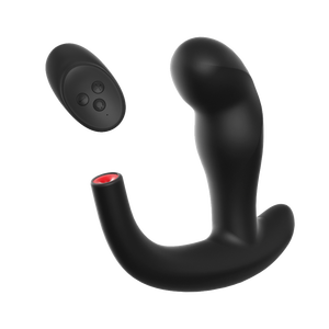 Stimulateur de prostate gonflable en silicone à commande par pompe avec vibration pour un plaisir intime profond et réglable - Product Image 4