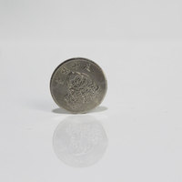 Médaillon de pièce de monnaie plaqué argent en alliage de zinc personnalisé, pièce de supermarché et pièce commémorative de jeton en métal de console
