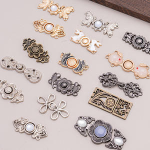 Botones de Aleación de Zinc Estilo Antiguo para Qipao y Hanfu, Cierre de Presión con Tiempo de Entrega de Muestra de 7 Días - Product Image 5