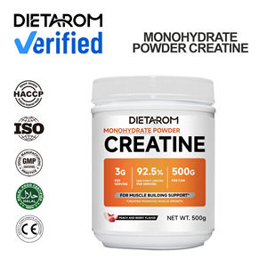 Créatine monohydrate de qualité alimentaire, poudre pour la prise de masse, protéine de lactosérum, suppléments de nutrition sportive pour l'amélioration des performances et l'augmentation des fessiers, suppléments à base de plantes - Product Image 1