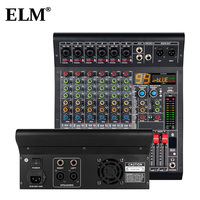 Amplificateur de mixage actif professionnel ELM WK-6P 250W 6 canaux 99 DSP avec lecteur MP3