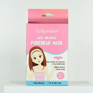 Maschera Foreheadl viso levigante linee frontali foglio di rimozione fromnies patch per nastro viso antirughe per il viso