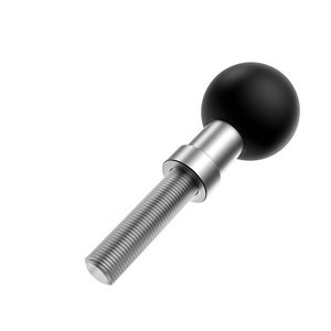 Vis M8 Tige de fourche Support de téléphone à bille de 1 pouce Supports de boule de téléphone de <span class=keywords><strong>moto</strong></span> M8 Boulon fileté Support de <span class=keywords><strong>moto</strong></span> pour <span class=keywords><strong>Ram</strong></span> - Product Image 2